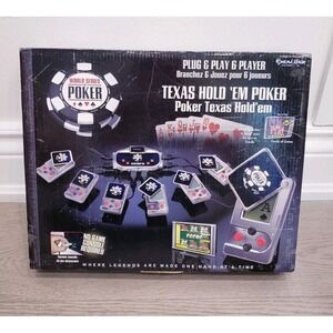 Excalibur Electronics 6 Player Texas Hold-em Poker Game - Open Box